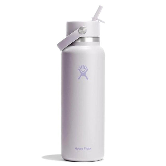 Hydro Flask 40 Oz Wide Mouth With Flex Straw Cap - Cloud Pink