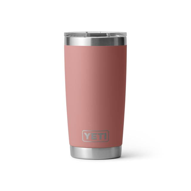 Yeti Rambler 20oz Tumbler Magslider Sandstone Pink