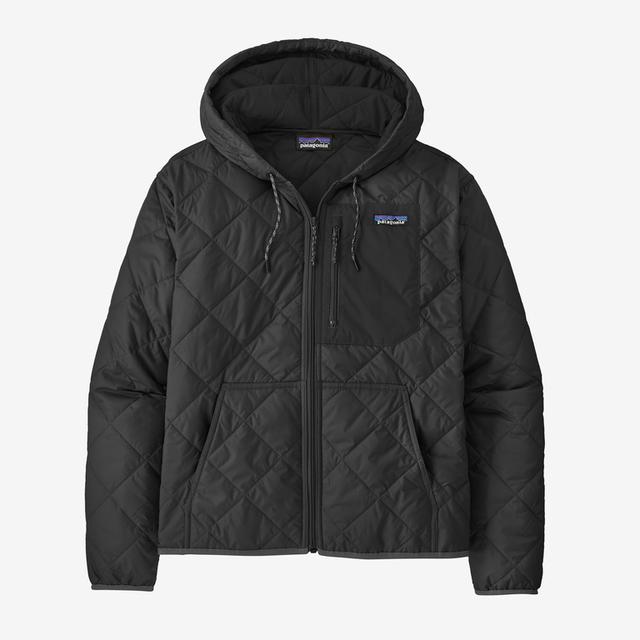 Patagonia W's Diamond Quilted Bomber Hoody BLK