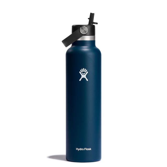 Hydroflask 24 Oz Standard Mouth With Flex Straw Cap INDIGO