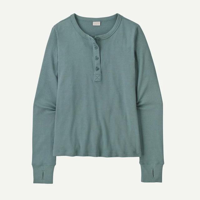 W's L/S Rib Knit Henley Patagonia