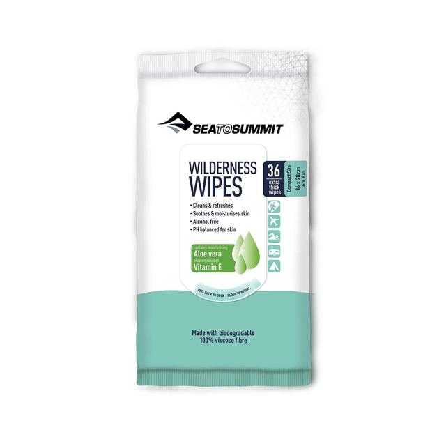 Sea To Summit Trek And Travel Wilderness Bath Wipes - Xl - 8 Per Pack