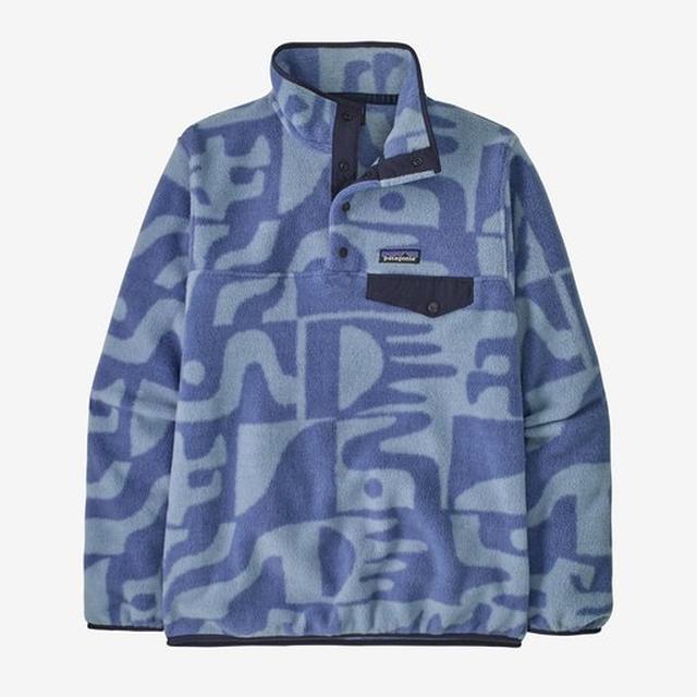 Patagonia Lw Synch Snap-t P/o Mother Tree: Barnacle Blue
