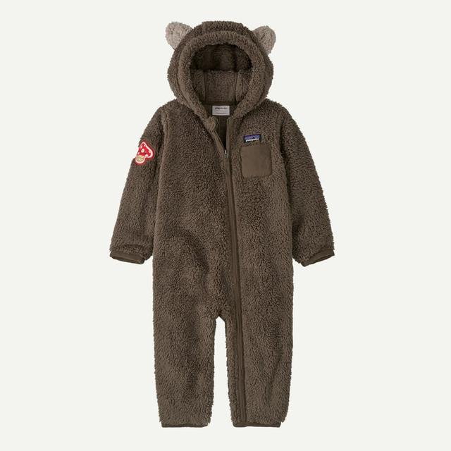 Patagonia Baby Furry Friends Bunting Marlow Brown