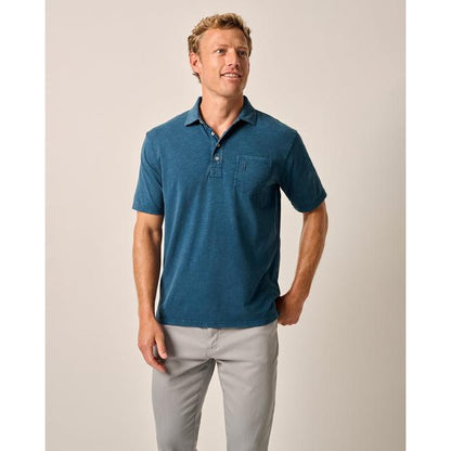 Johnnie-o Original 4-button Polo - Coastal Wash (Pocket) Sport Navy