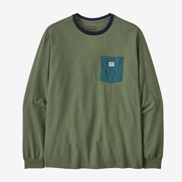 Patagonia L/s Shop Sticker Pocket Responsibili-tee SEGN