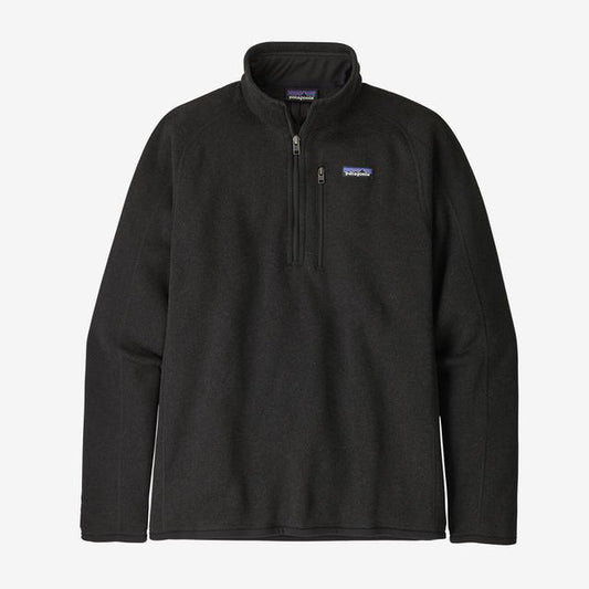 Patagonia M's Better Sweater 1/4 Zip BLK