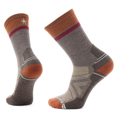 Smartwool Hike Winding Trail Crew Socks Taupe