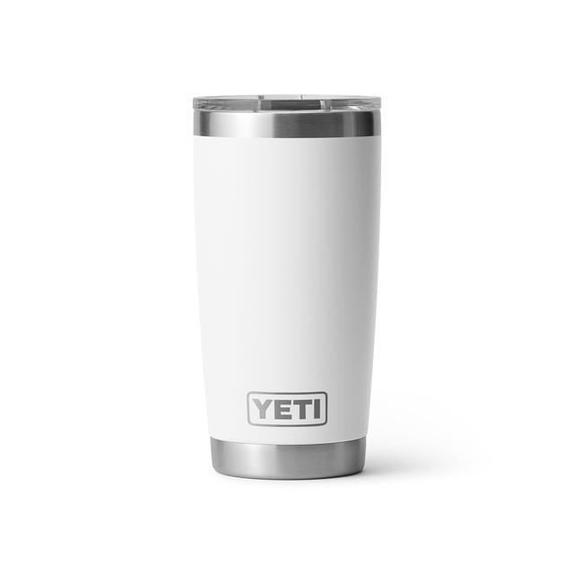 Yeti Rambler 20oz Tumbler Magslider White