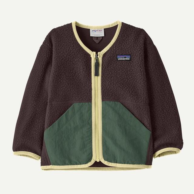 Patagonia Baby Shearling Jacket Den Brown