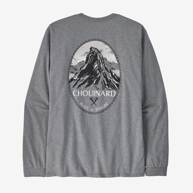 Patagonia M's L/s Chouinard Crest Responsibili-tee GLH