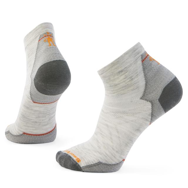 Smartwool Run Zero Cushion Ankle Socks Ash