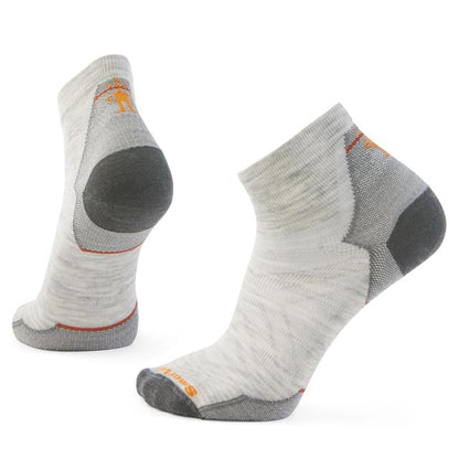 Smartwool Run Zero Cushion Ankle Socks Ash