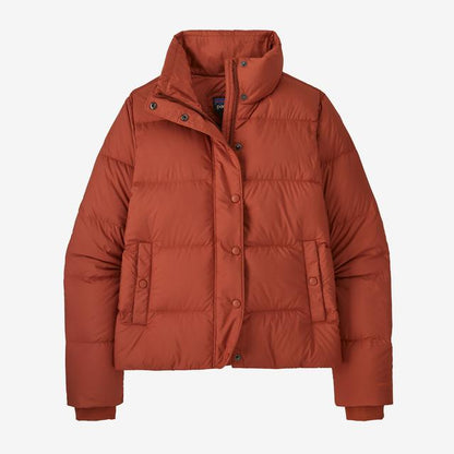 Patagonia W's Silent Down Jkt BURR