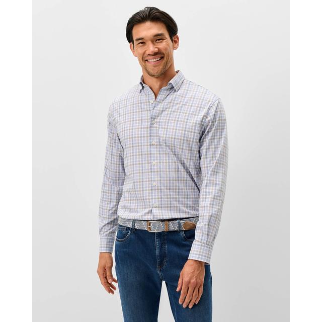 Johnnie-o Everyday Performance Button Down Shirt - Chelsea Pane White