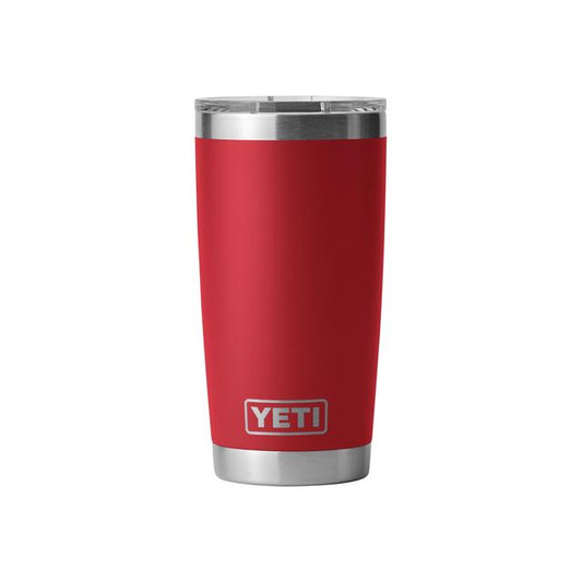 Yeti Rambler 20oz Tumbler Magslider Rescue Red