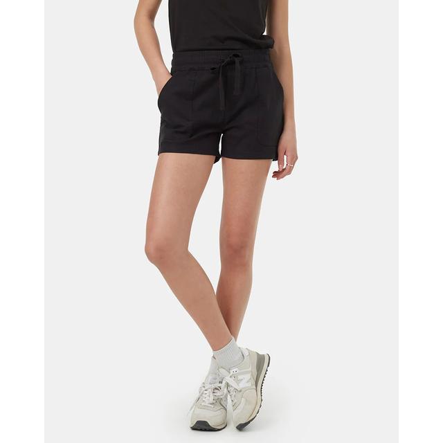 Tentree Hemp Stretch Instow Short Meteorite Black
