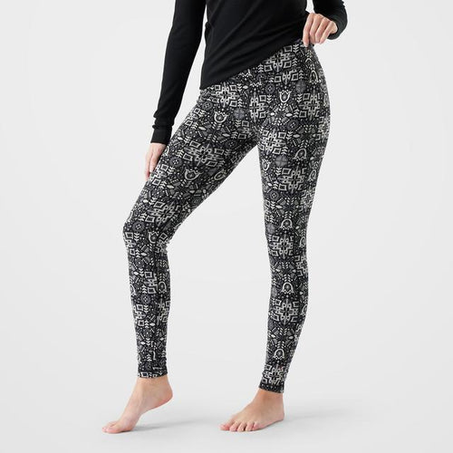 black deco floral / L