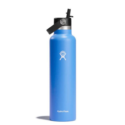 Hydroflask 24 Oz Standard Mouth With Flex Straw Cap CASCADE