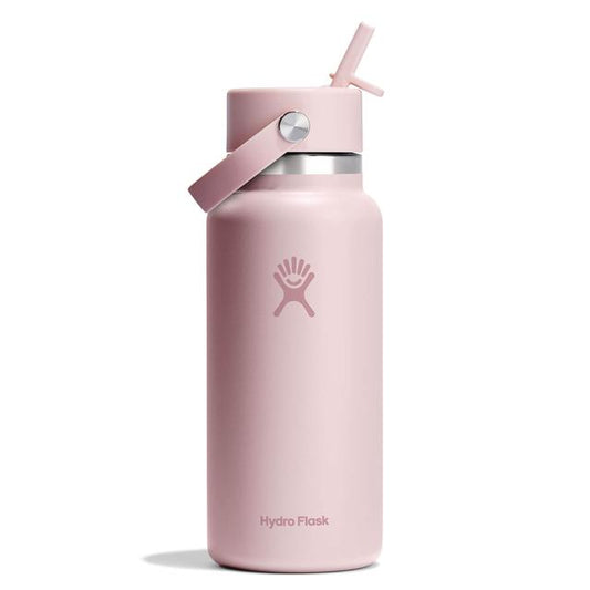 Hydro Flask 32 Oz Wide Mouth With Flex Straw Cap - Tonal Trillium