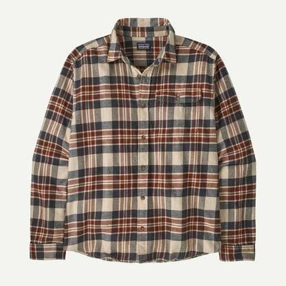 Patagonia L/s Lw Fjord Flannel Shirt Dried Vanilla