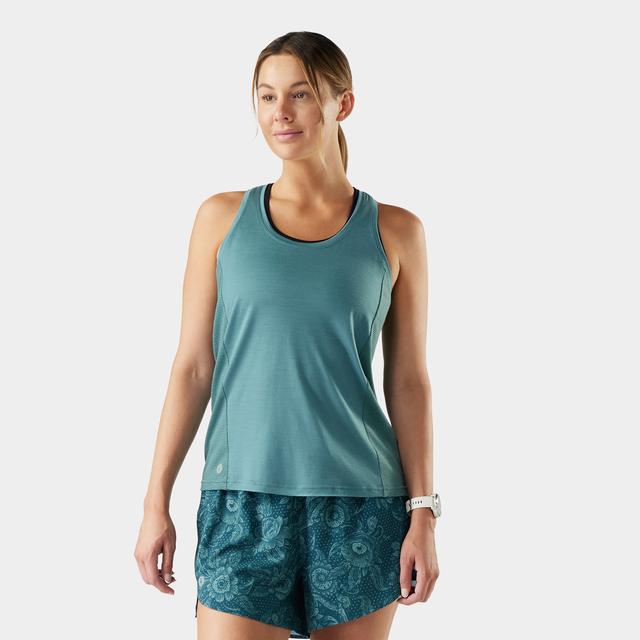 Smartwool Active Mesh Racerback Tank Top Dusty Teal