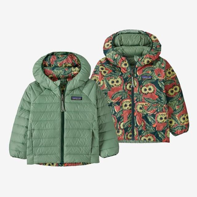 Baby Reversible Down Sweater Hoody Patagonia