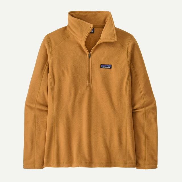 Patagonia Micro D 1/4 Zip Talon Gold