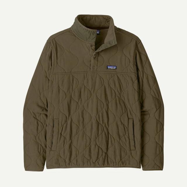 Patagonia Daily Quilted Snap Basin Green