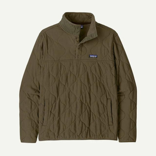 Patagonia Daily Quilted Snap Basin Green