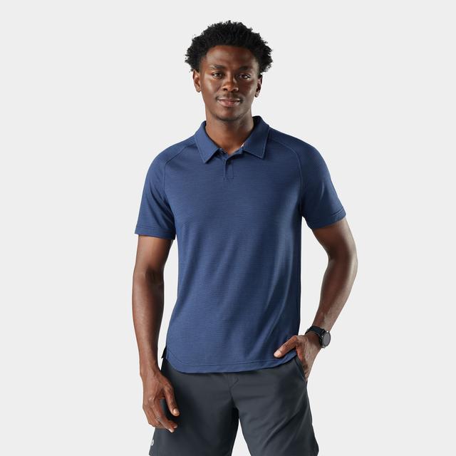 Smartwool Active Mesh Polo Shirt Nightfall Blue/Deep Navy
