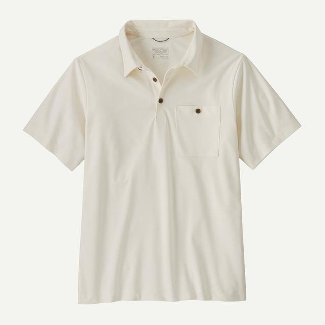 Patagonia Transit Traveler Polo Birch White