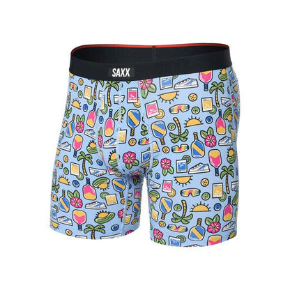 Saxx Vibe Xtra Pickleball Paradise-Blue