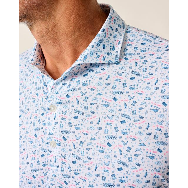 Johnnie-o Featherweight Performance Polo - Jo Merica Blue
