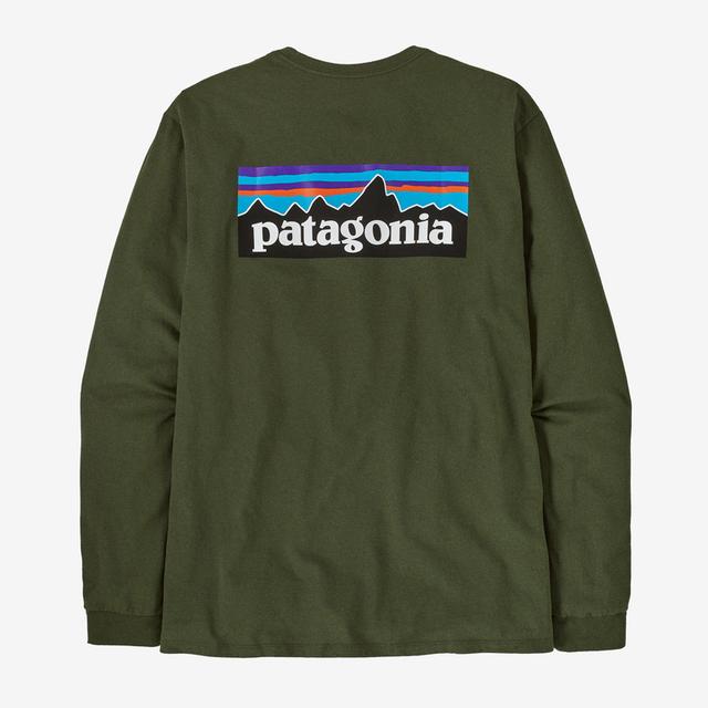 Patagonia M's L/s P-6 Logo Responsibili-tee TPGN