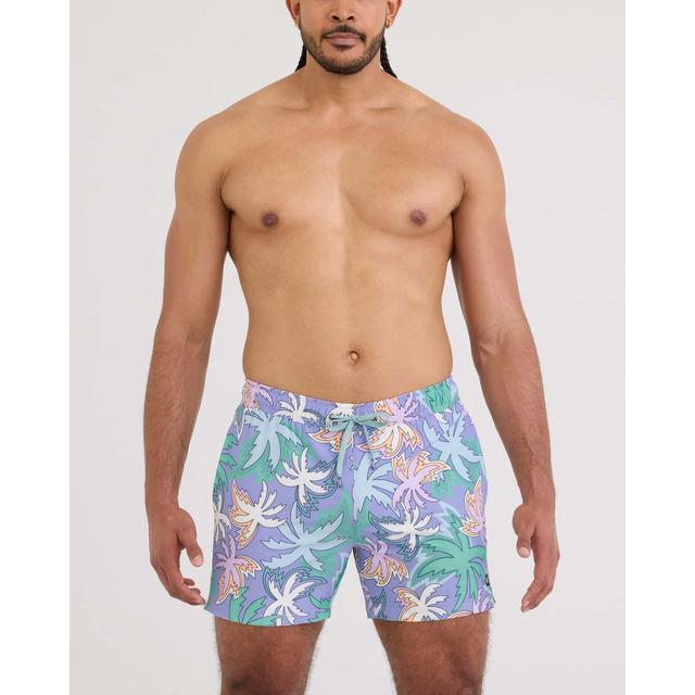 Saxx Oh Buoy 2n1 Swim Shorts Xanadu-Lavender