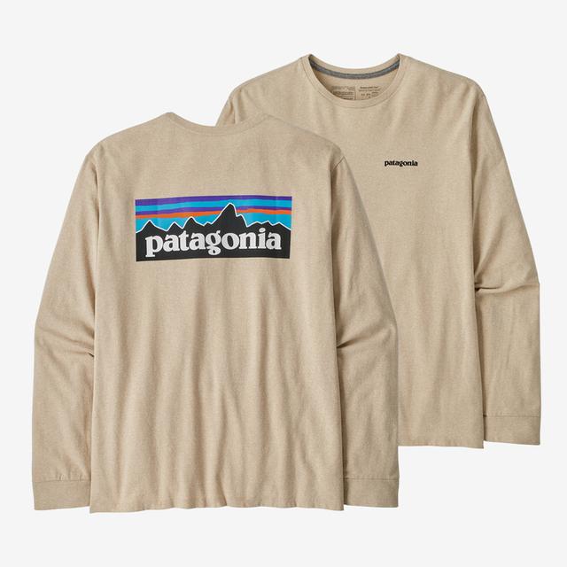 Patagonia M's L/s P-6 Logo Responsibili-tee ORTN