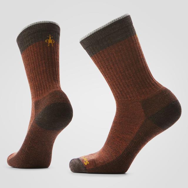 Smartwool Unisex Everyday Rollinsville Crew Socks Chestnut