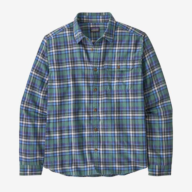 Patagonia L/s Lw Fjord Flannel Shirt Smolder Blue