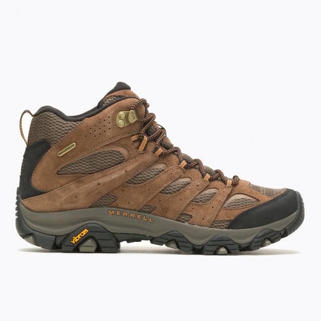 Merrell Moab 3 Mid Waterproof Wide Width Earth
