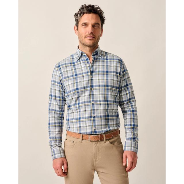 Johnnie-o Top Shelf Button Down Shirt - Loudon Gray