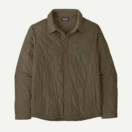 Patagonia Daily Quilted Shirt Jacket Basin Green