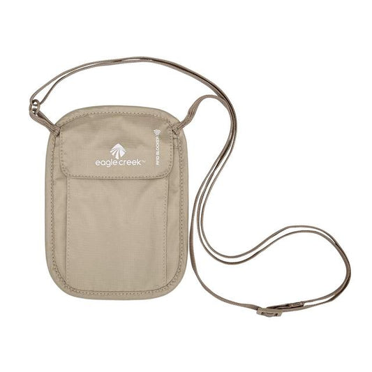 Eagle Creek Rfid Blocker Neck Wallet Tan