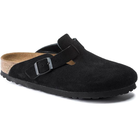 Birkenstock Boston Soft Footbed Clogs Black 4 Black