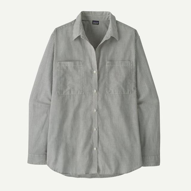 Patagonia Lightweight A/c Buttondown Smolder Blue