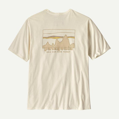 Patagonia '73 Skyline Organic T-shirt Birch White
