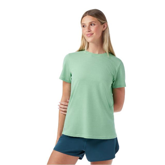 Smartwool Active Mesh Short Sleeve T-shirt Matcha Zen Heather