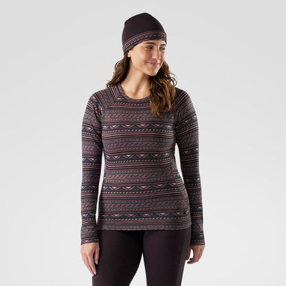 Smartwool Classic Thermal Merino Base Layer Crew Coral Reef Summit Soul