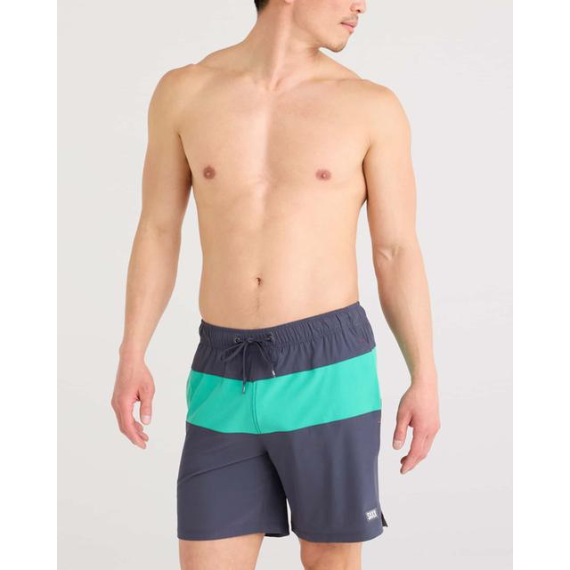Saxx Oh Buoy 2n1 Swim Shorts India Ink/Peacock