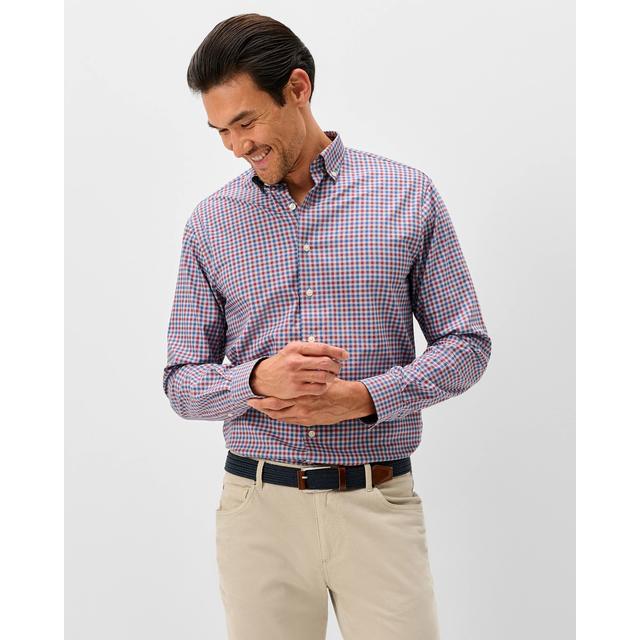 Johnnie-o Everyday Performance Button Down Shirt - Chatham Gingham Gray